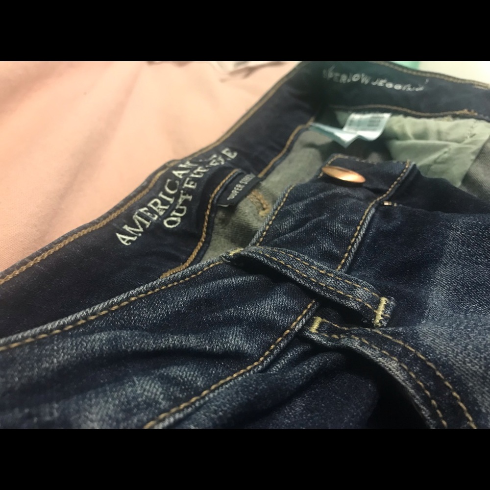 American Eagle Jeans Super Stretch Super Low